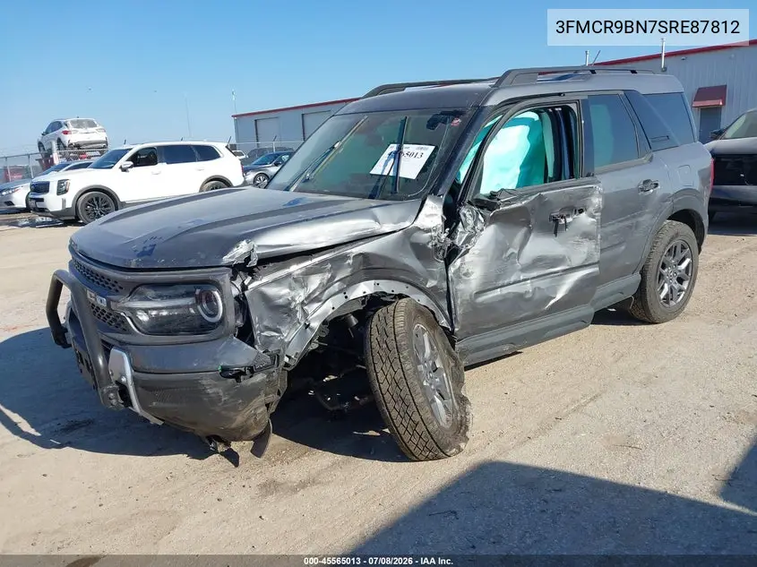 2025 Ford Bronco Sport Big Bend VIN: 3FMCR9BN7SRE87812 Lot: 45565013