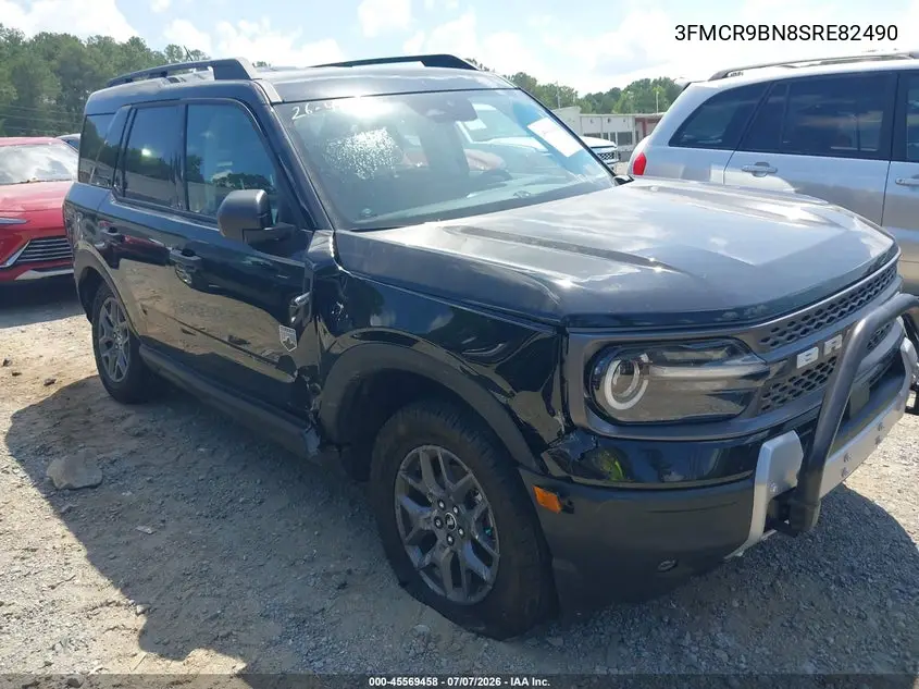 2025 Ford Bronco Sport Big Bend VIN: 3FMCR9BN8SRE82490 Lot: 45569458