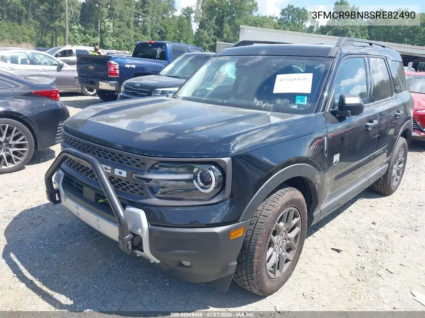 2025 Ford Bronco Sport Big Bend VIN: 3FMCR9BN8SRE82490 Lot: 45569458