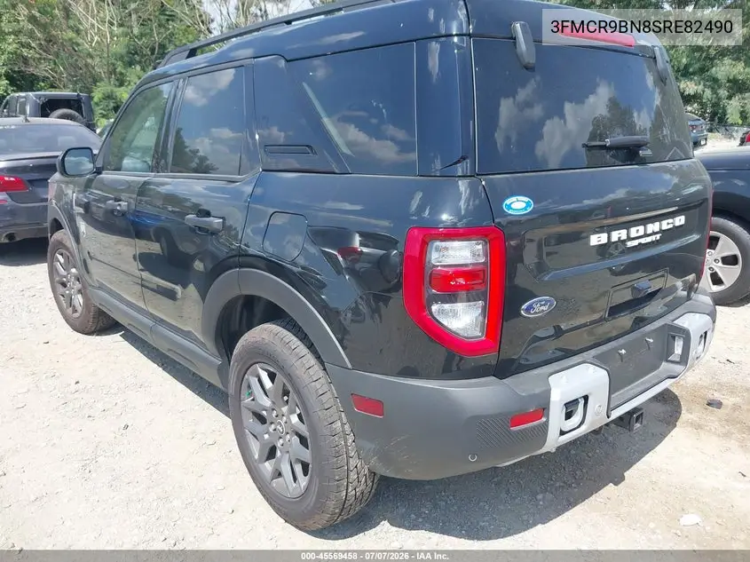 2025 Ford Bronco Sport Big Bend VIN: 3FMCR9BN8SRE82490 Lot: 45569458