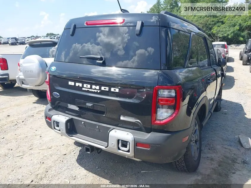 2025 Ford Bronco Sport Big Bend VIN: 3FMCR9BN8SRE82490 Lot: 45569458