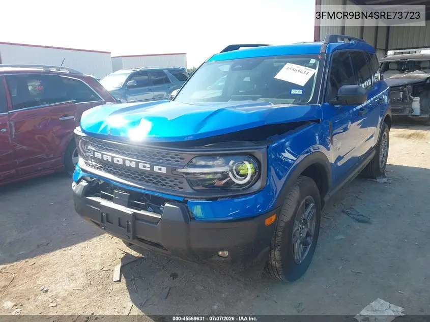 2025 Ford Bronco Sport Big Bend VIN: 3FMCR9BN4SRE73723 Lot: 45569631