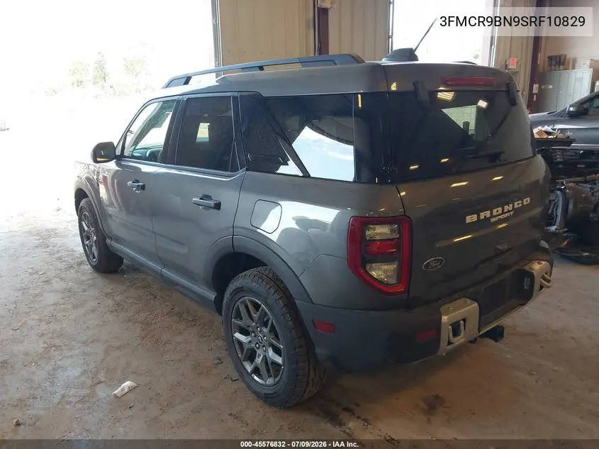 2025 Ford Bronco Sport Big Bend VIN: 3FMCR9BN9SRF10829 Lot: 45576832