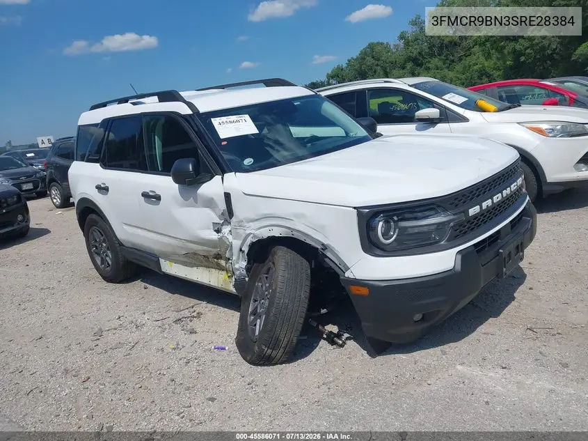 2025 Ford Bronco Sport Big Bend VIN: 3FMCR9BN3SRE28384 Lot: 45586071