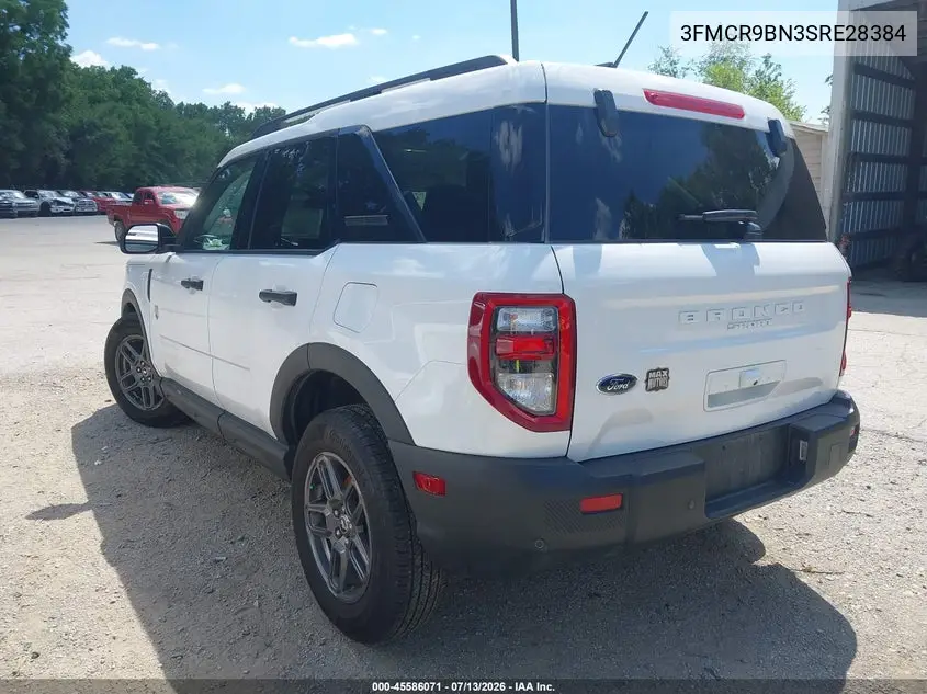 2025 Ford Bronco Sport Big Bend VIN: 3FMCR9BN3SRE28384 Lot: 45586071