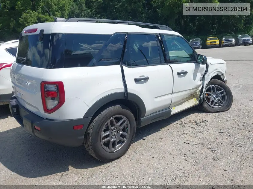 2025 Ford Bronco Sport Big Bend VIN: 3FMCR9BN3SRE28384 Lot: 45586071