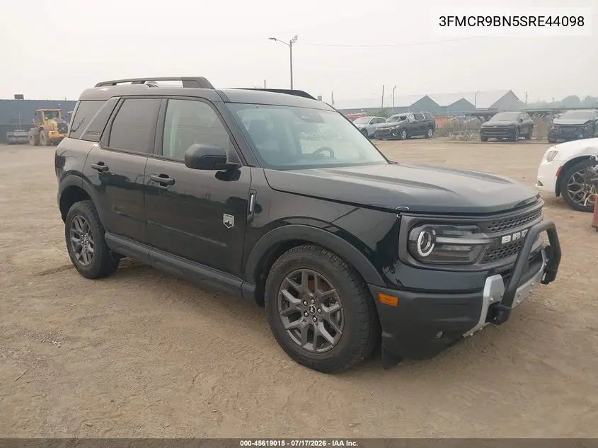 2025 Ford Bronco Sport Big Bend VIN: 3FMCR9BN5SRE44098 Lot: 45619015