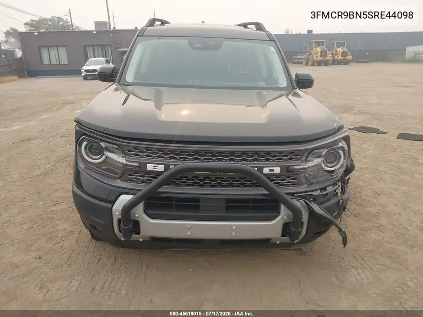 2025 Ford Bronco Sport Big Bend VIN: 3FMCR9BN5SRE44098 Lot: 45619015