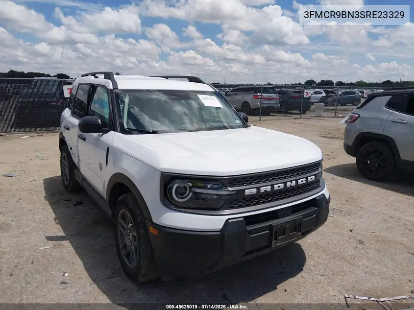 2025 Ford Bronco Sport Big Bend VIN: 3FMCR9BN3SRE23329 Lot: 45625019
