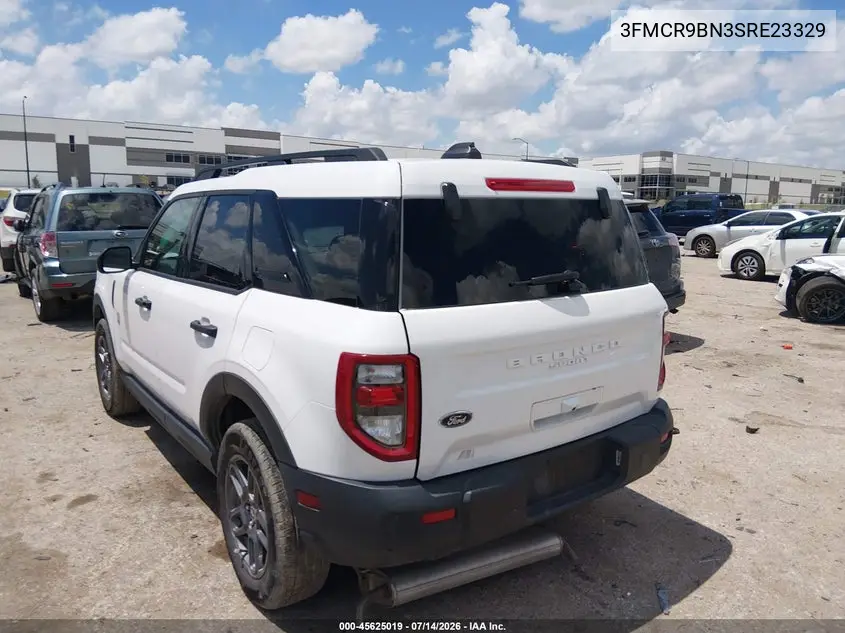 2025 Ford Bronco Sport Big Bend VIN: 3FMCR9BN3SRE23329 Lot: 45625019