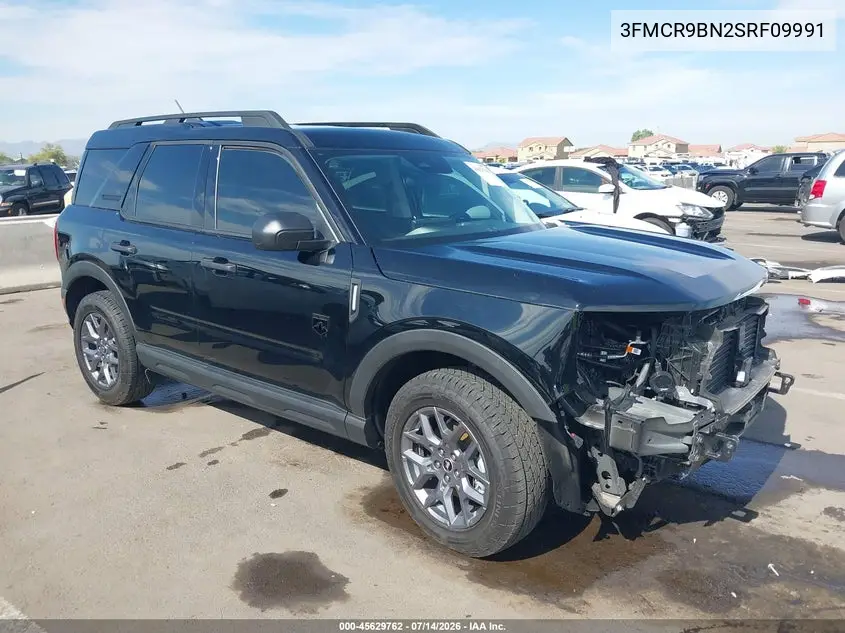 2025 Ford Bronco Sport Big Bend VIN: 3FMCR9BN2SRF09991 Lot: 45629762