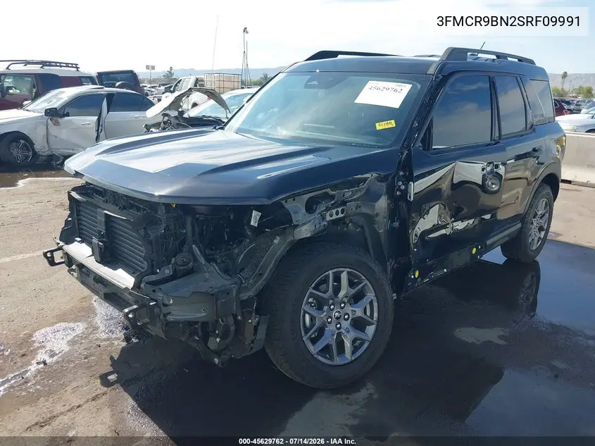 2025 Ford Bronco Sport Big Bend VIN: 3FMCR9BN2SRF09991 Lot: 45629762