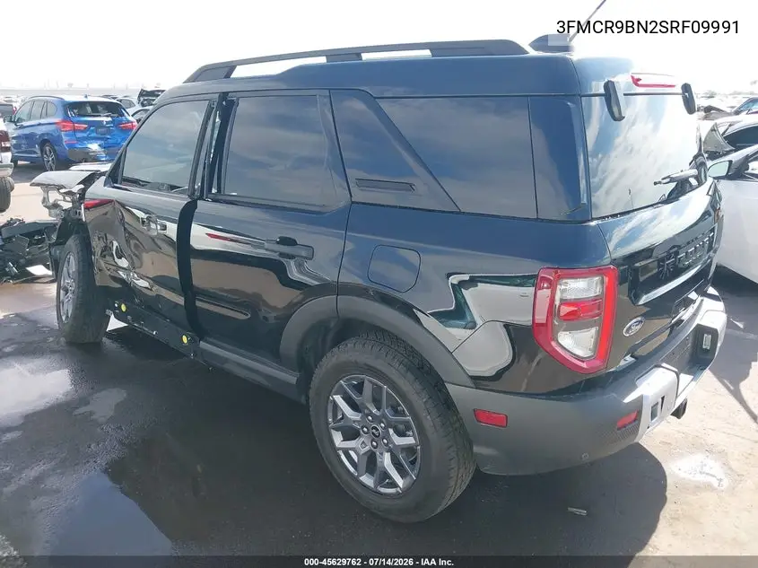2025 Ford Bronco Sport Big Bend VIN: 3FMCR9BN2SRF09991 Lot: 45629762