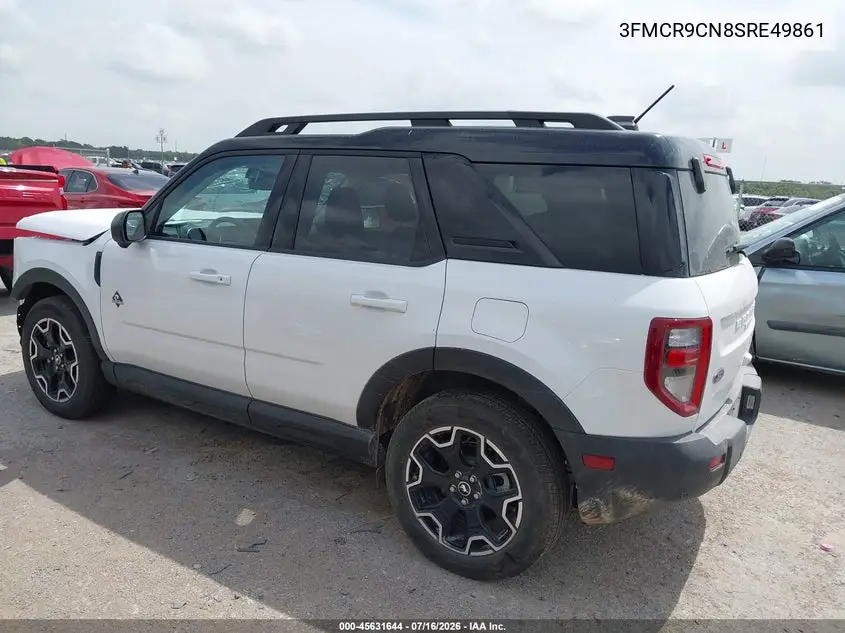2025 Ford Bronco Sport Outer Banks VIN: 3FMCR9CN8SRE49861 Lot: 45631644