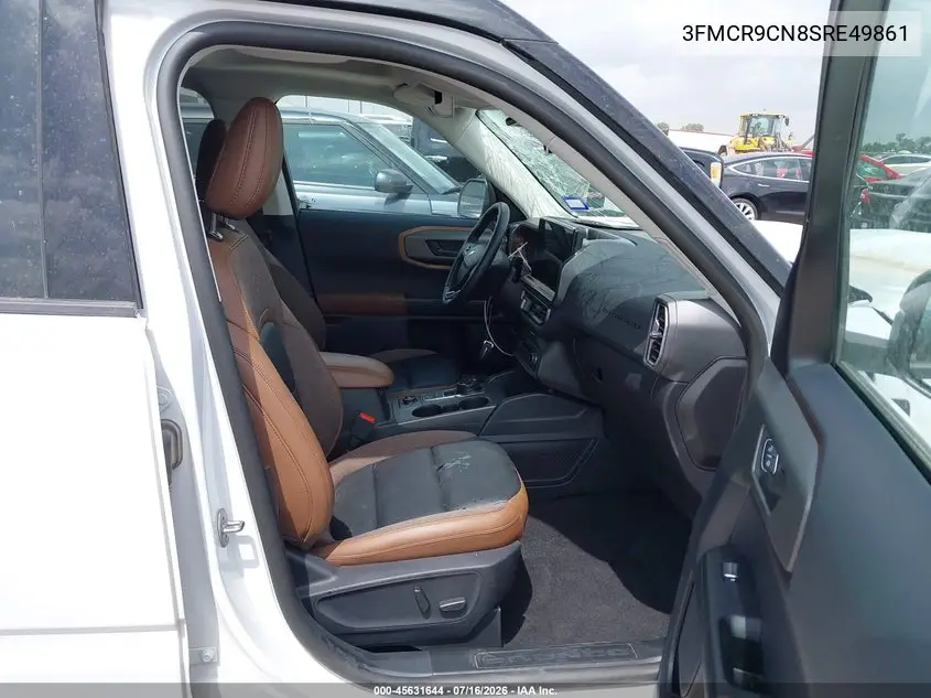2025 Ford Bronco Sport Outer Banks VIN: 3FMCR9CN8SRE49861 Lot: 45631644