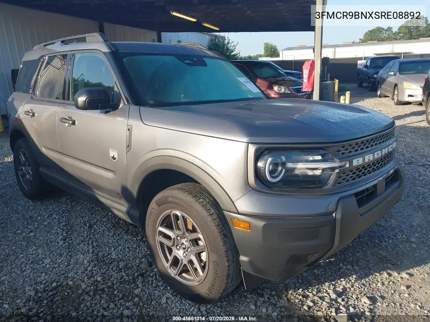 2025 Ford Bronco Sport Big Bend VIN: 3FMCR9BNXSRE08892 Lot: 45661014