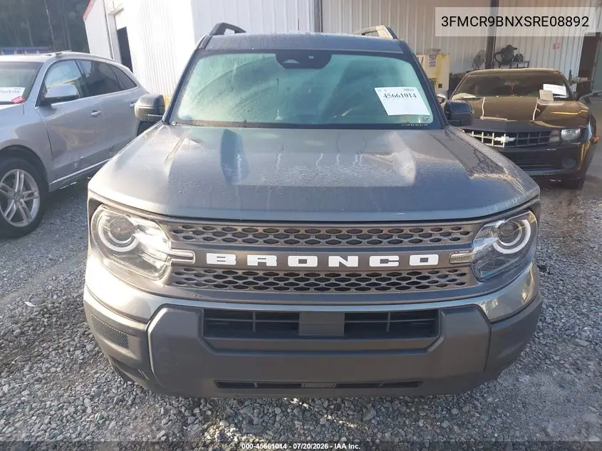 2025 Ford Bronco Sport Big Bend VIN: 3FMCR9BNXSRE08892 Lot: 45661014
