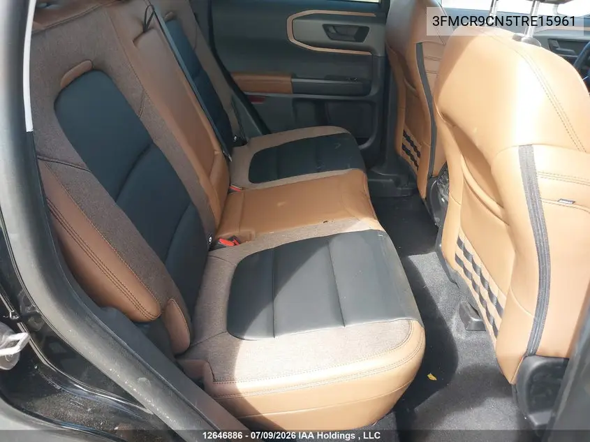 2026 Ford Bronco Sport Outer Banks VIN: 3FMCR9CN5TRE15961 Lot: 12646886
