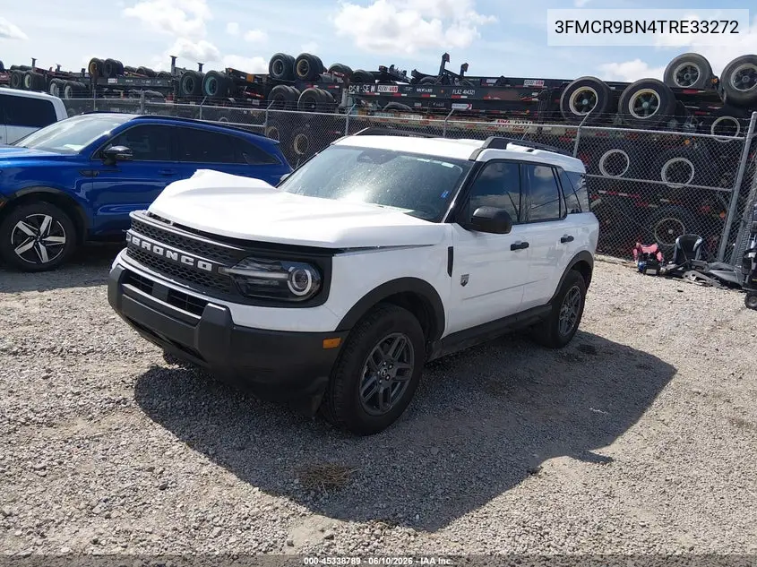 2026 Ford Bronco Sport Big Bend VIN: 3FMCR9BN4TRE33272 Lot: 45338789