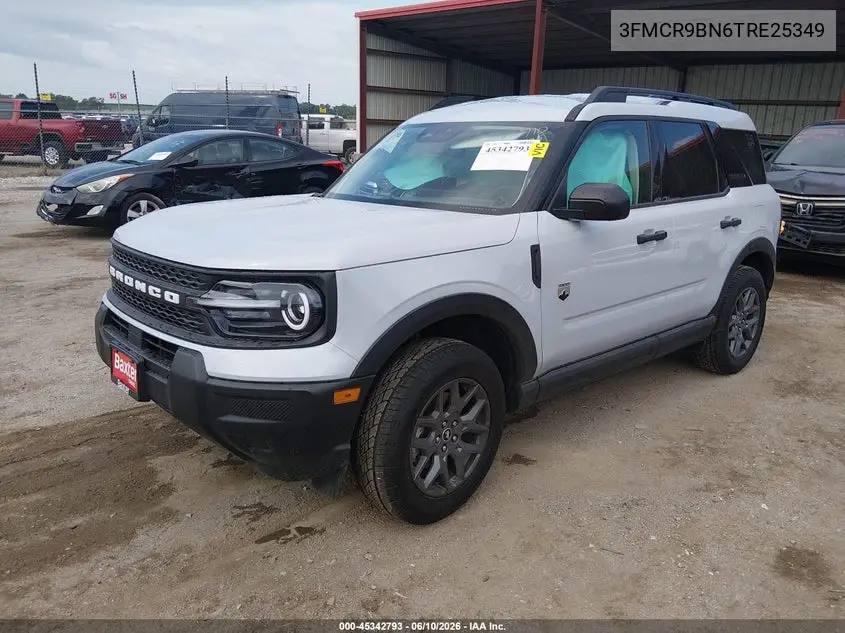 2026 Ford Bronco Sport Big Bend VIN: 3FMCR9BN6TRE25349 Lot: 45342793