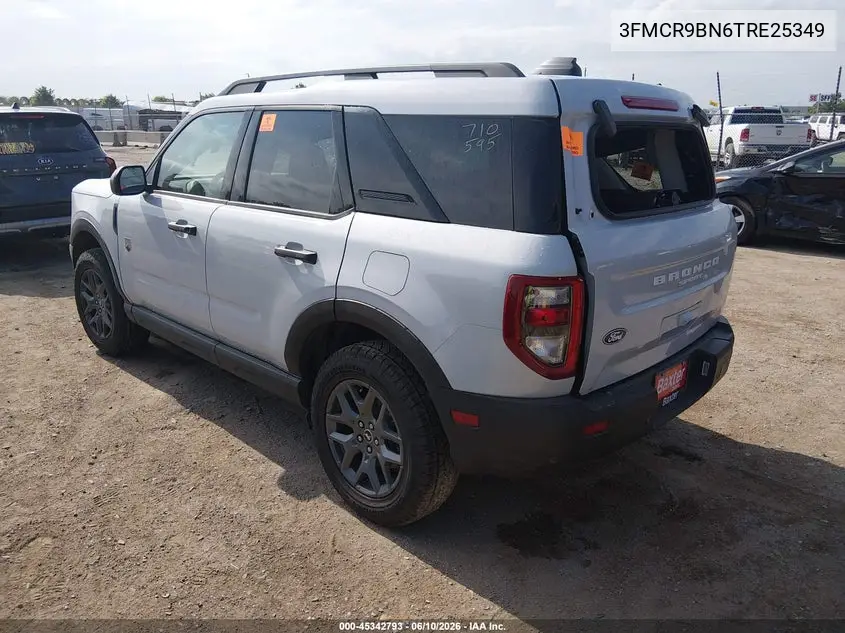 2026 Ford Bronco Sport Big Bend VIN: 3FMCR9BN6TRE25349 Lot: 45342793