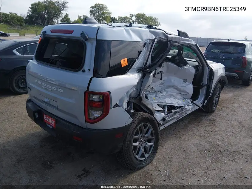 2026 Ford Bronco Sport Big Bend VIN: 3FMCR9BN6TRE25349 Lot: 45342793