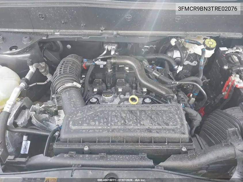 2026 Ford Bronco Sport Big Bend VIN: 3FMCR9BN3TRE02076 Lot: 45515011