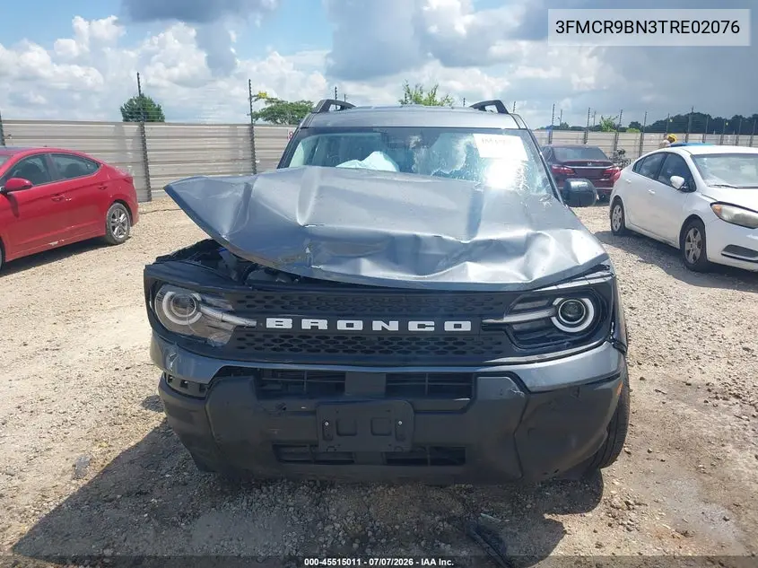 2026 Ford Bronco Sport Big Bend VIN: 3FMCR9BN3TRE02076 Lot: 45515011