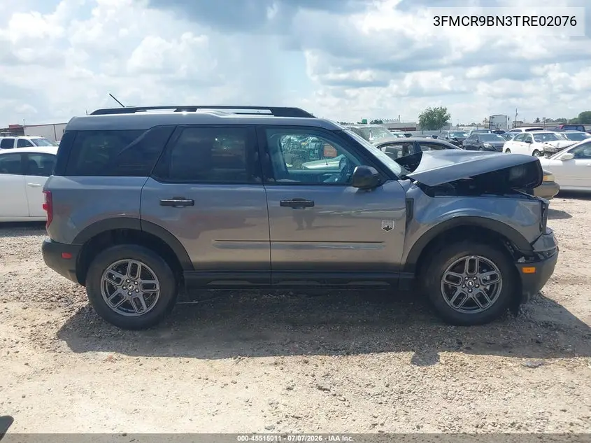 2026 Ford Bronco Sport Big Bend VIN: 3FMCR9BN3TRE02076 Lot: 45515011