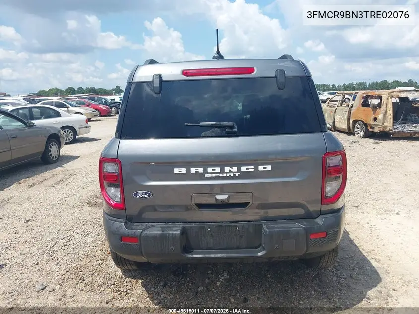 2026 Ford Bronco Sport Big Bend VIN: 3FMCR9BN3TRE02076 Lot: 45515011