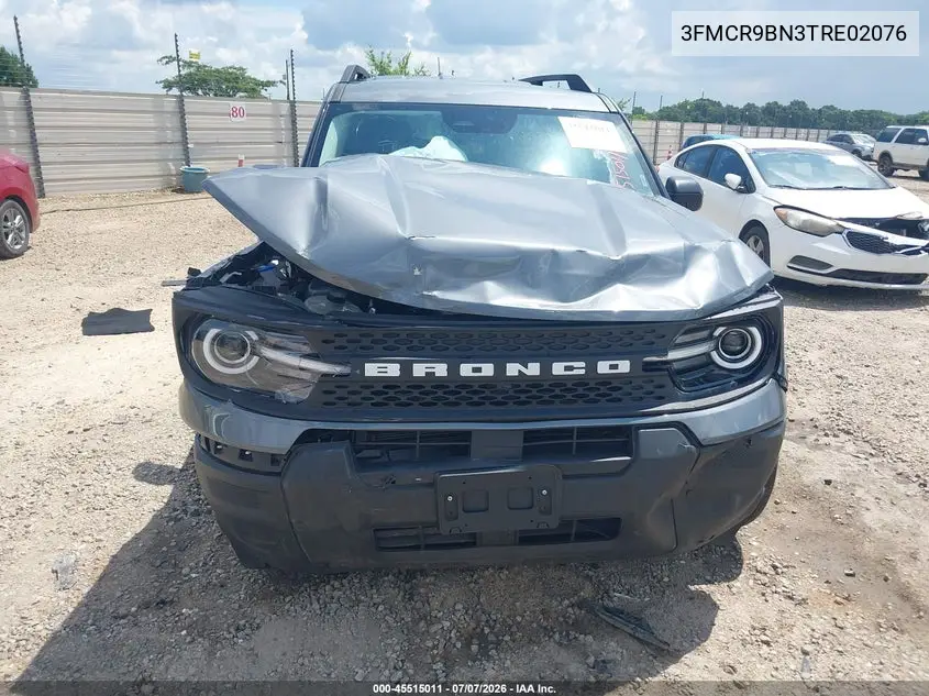 2026 Ford Bronco Sport Big Bend VIN: 3FMCR9BN3TRE02076 Lot: 45515011