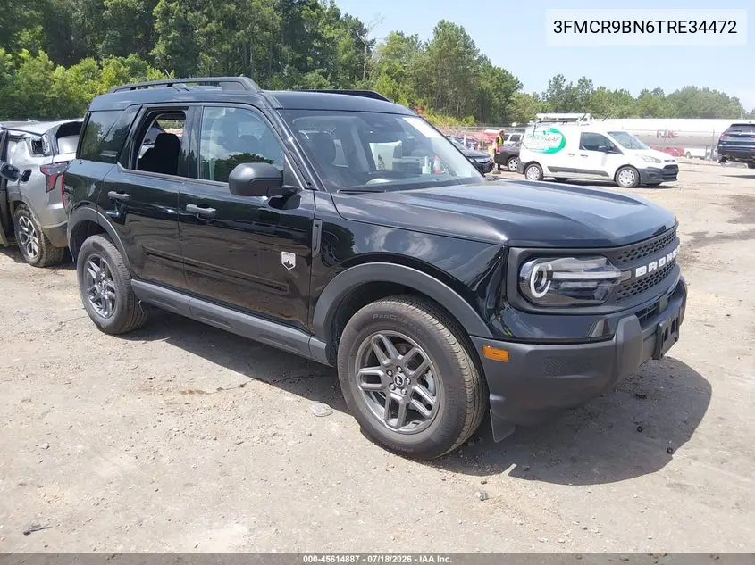 2026 Ford Bronco Sport Big Bend VIN: 3FMCR9BN6TRE34472 Lot: 45614887
