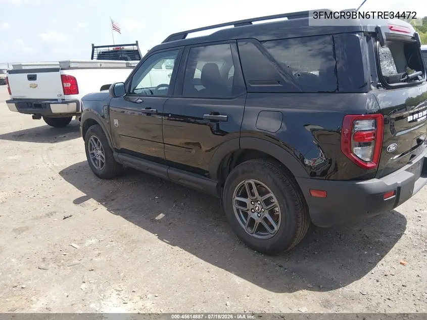 2026 Ford Bronco Sport Big Bend VIN: 3FMCR9BN6TRE34472 Lot: 45614887