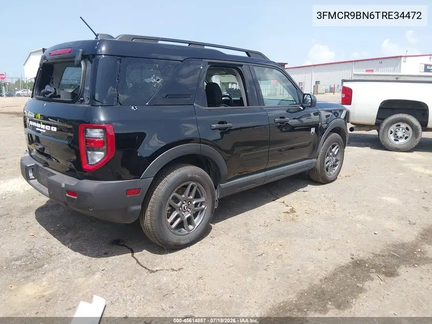 2026 Ford Bronco Sport Big Bend VIN: 3FMCR9BN6TRE34472 Lot: 45614887