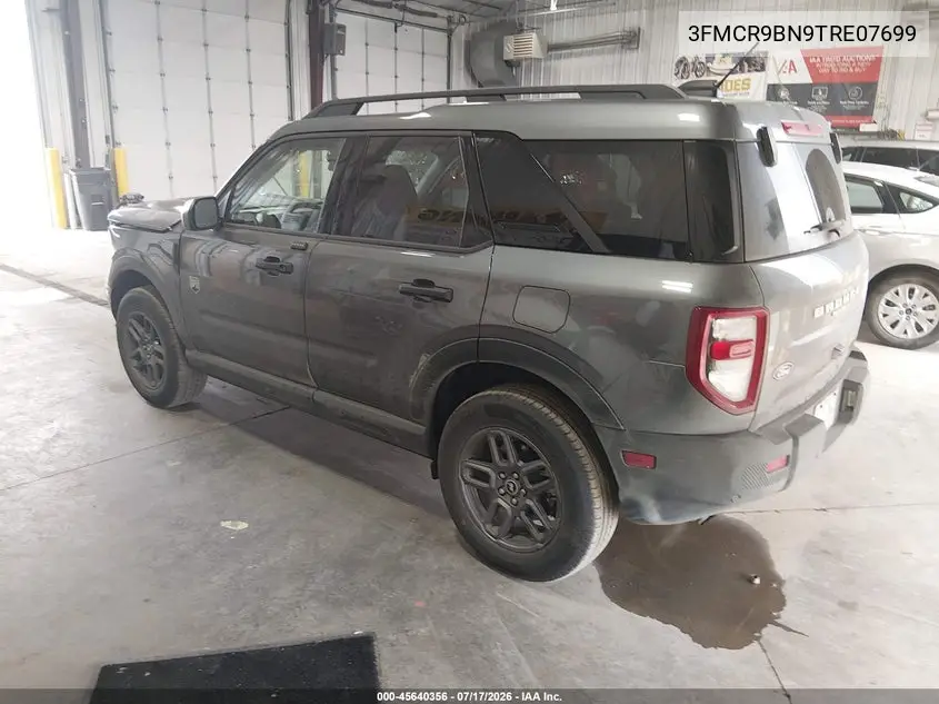 2026 Ford Bronco Sport Big Bend VIN: 3FMCR9BN9TRE07699 Lot: 45640356