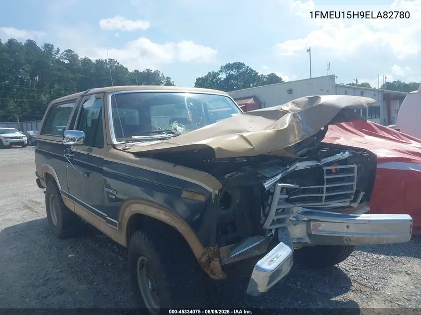 1984 Ford Bronco U100 VIN: 1FMEU15H9ELA82780 Lot: 45334075