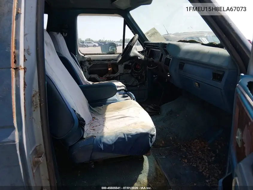 1984 Ford Bronco U100 VIN: 1FMEU15H8ELA67073 Lot: 45505541