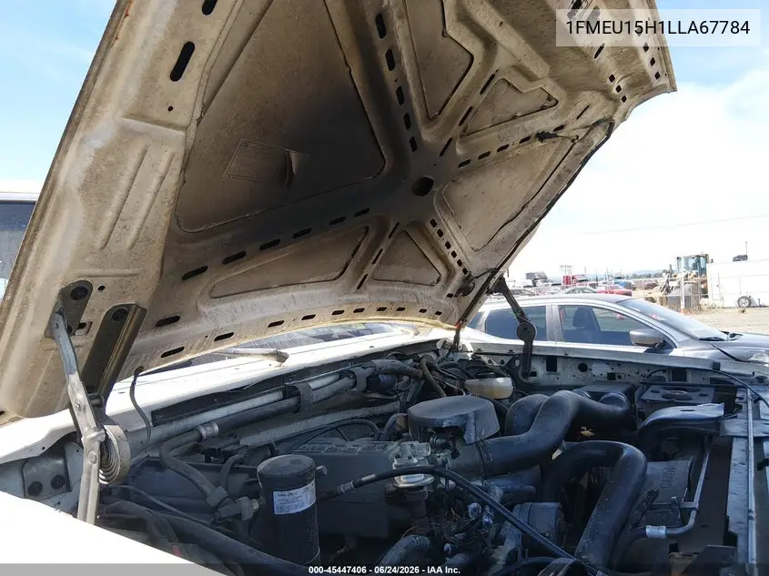 1990 Ford Bronco U100 VIN: 1FMEU15H1LLA67784 Lot: 45447406