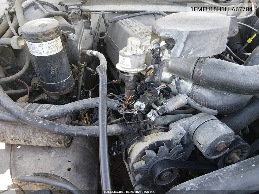 1990 Ford Bronco U100 VIN: 1FMEU15H1LLA67784 Lot: 45447406