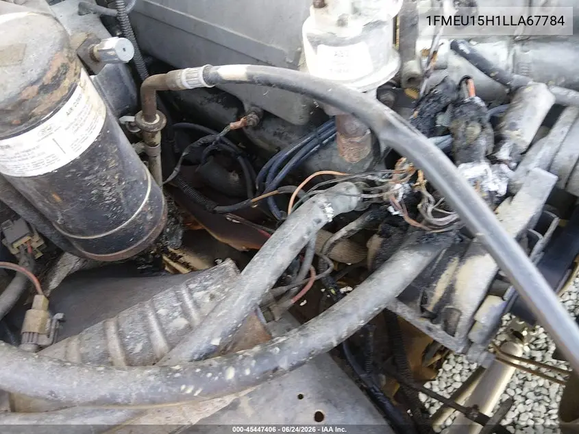 1990 Ford Bronco U100 VIN: 1FMEU15H1LLA67784 Lot: 45447406