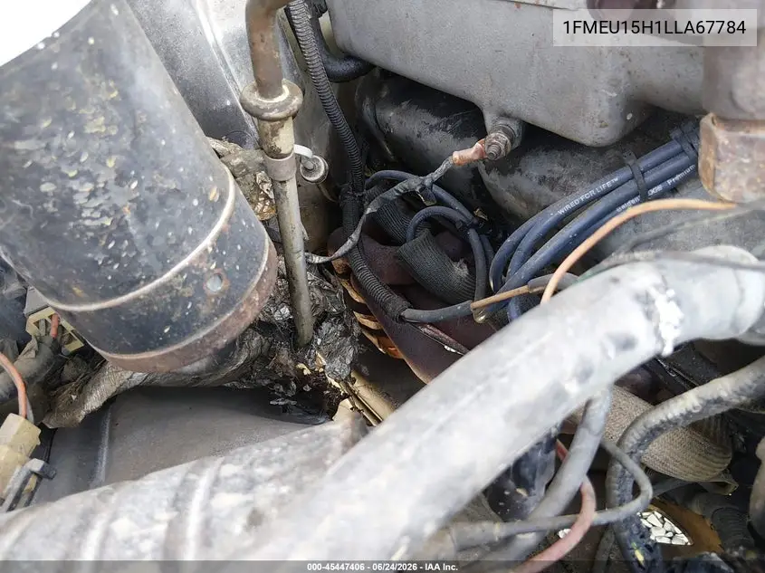 1990 Ford Bronco U100 VIN: 1FMEU15H1LLA67784 Lot: 45447406
