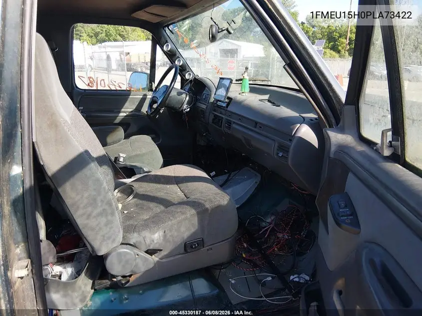 1993 Ford Bronco U100 VIN: 1FMEU15H0PLA73422 Lot: 45330187