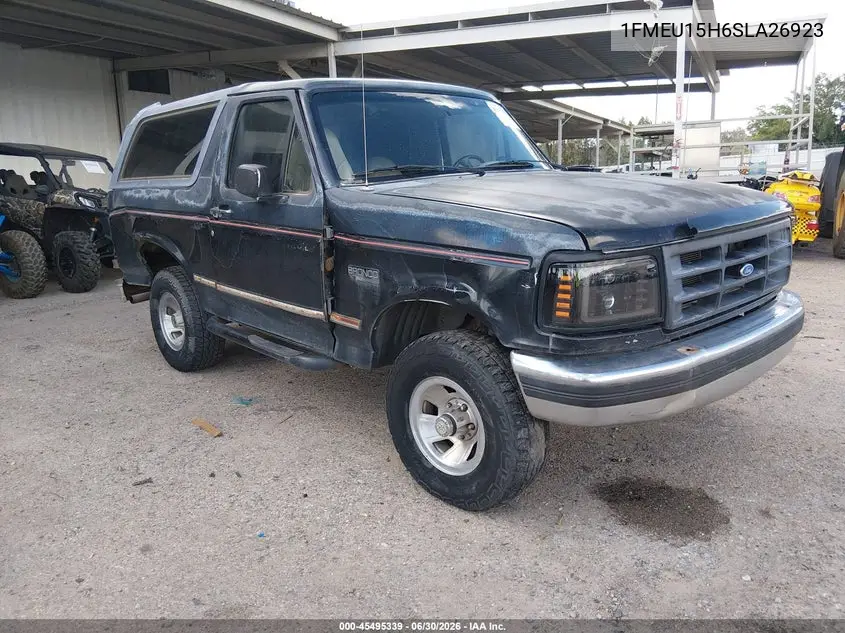 1995 Ford Bronco U100 VIN: 1FMEU15H6SLA26923 Lot: 45495339