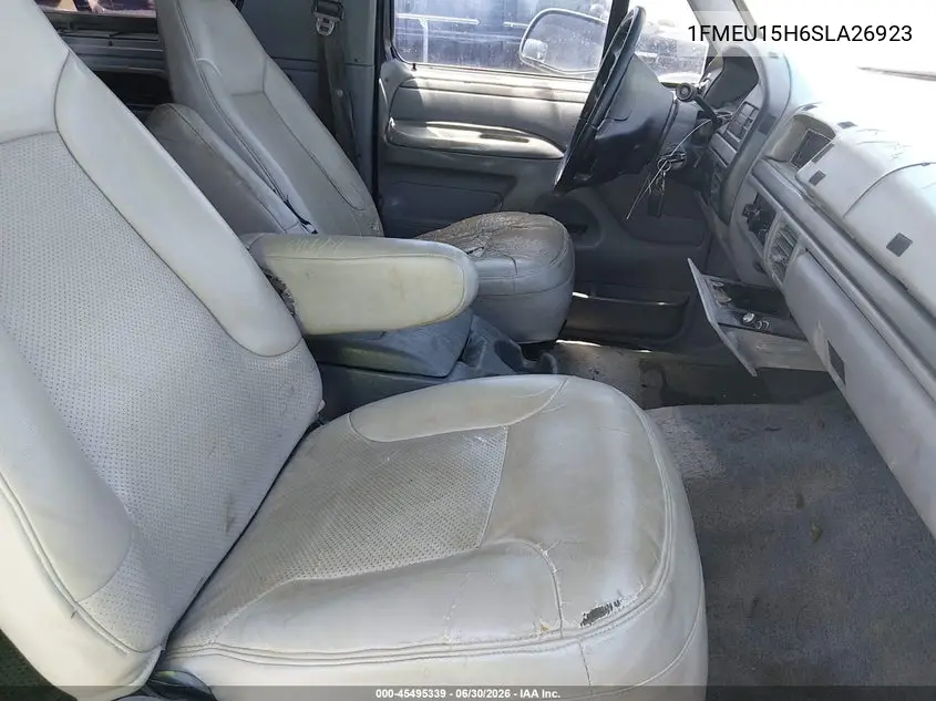 1995 Ford Bronco U100 VIN: 1FMEU15H6SLA26923 Lot: 45495339