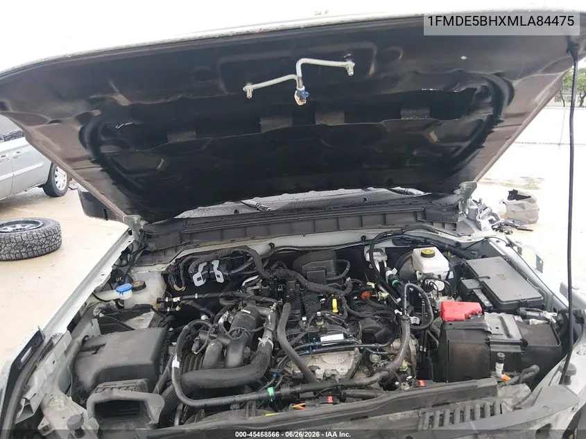 2021 Ford Bronco Big Bend VIN: 1FMDE5BHXMLA84475 Lot: 45468566