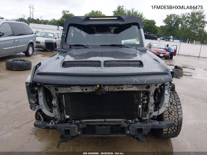 2021 Ford Bronco Big Bend VIN: 1FMDE5BHXMLA84475 Lot: 45468566