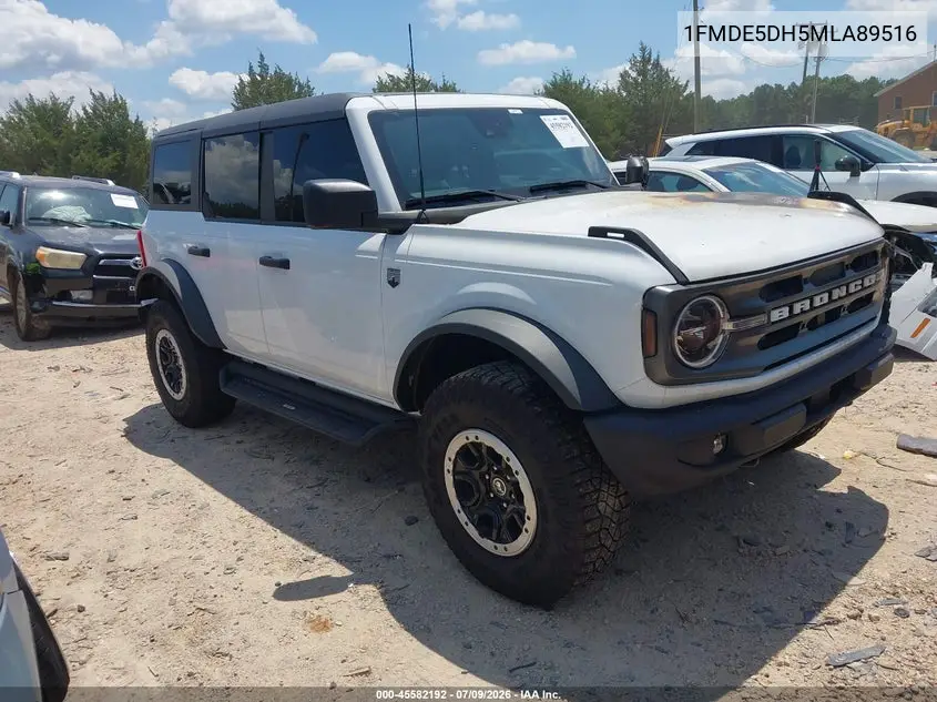 2021 Ford Bronco Big Bend VIN: 1FMDE5DH5MLA89516 Lot: 45582192