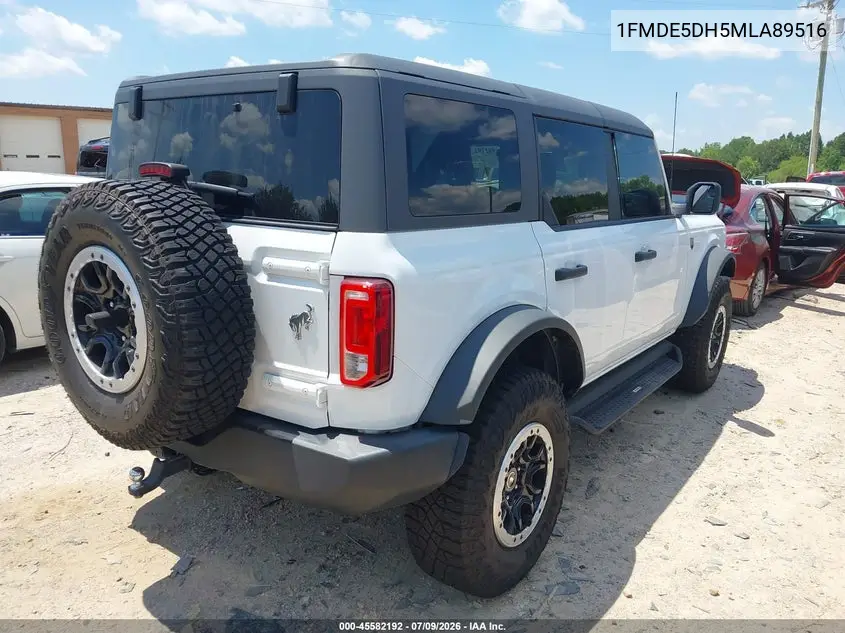 2021 Ford Bronco Big Bend VIN: 1FMDE5DH5MLA89516 Lot: 45582192