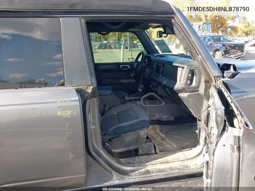 1FMDE5DH8NLB78790 2022 Ford Bronco Outer Banks