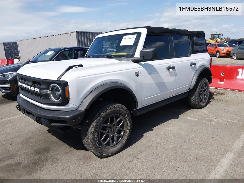 1FMDE5BH3NLB16572 2022 Ford Bronco Big Bend